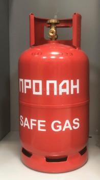 Балон газовий 12л із запобіжним клапаном 